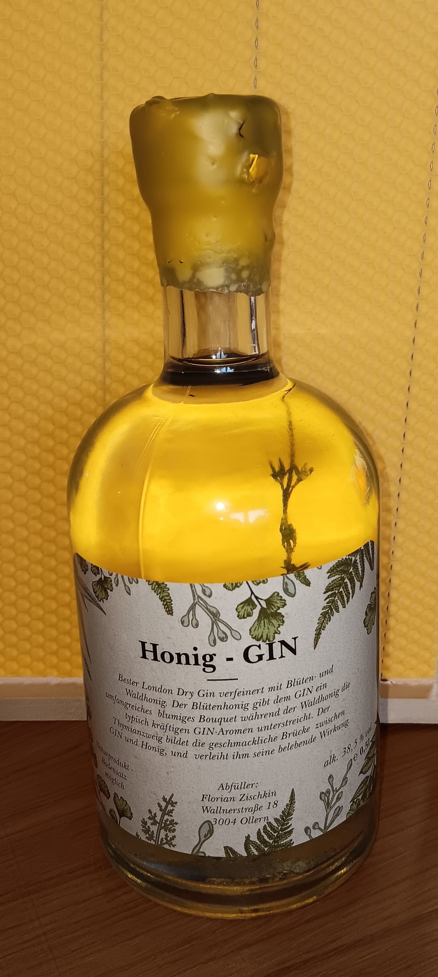 Zischbees Honig Gin