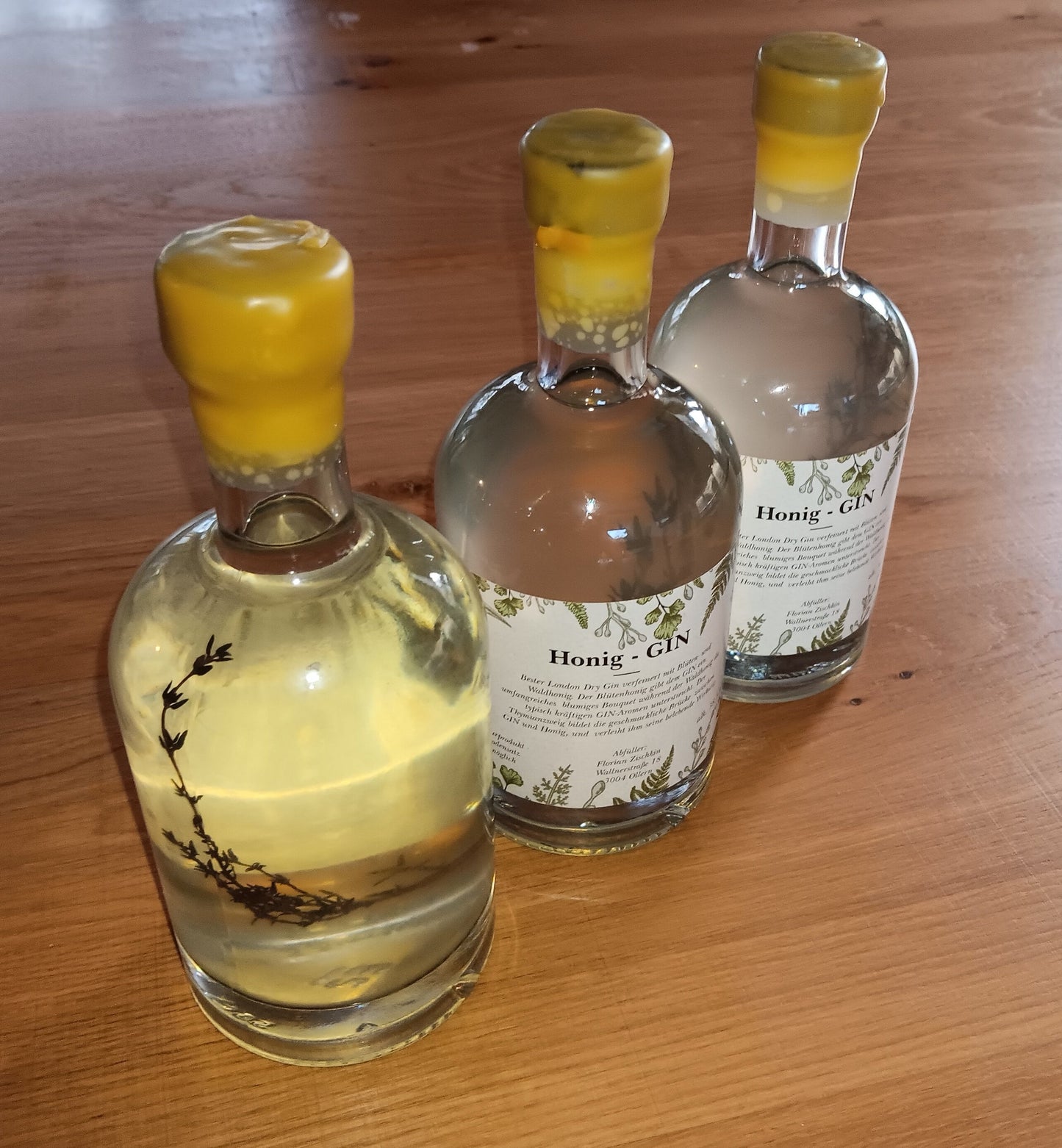 Zischbees Honig Gin