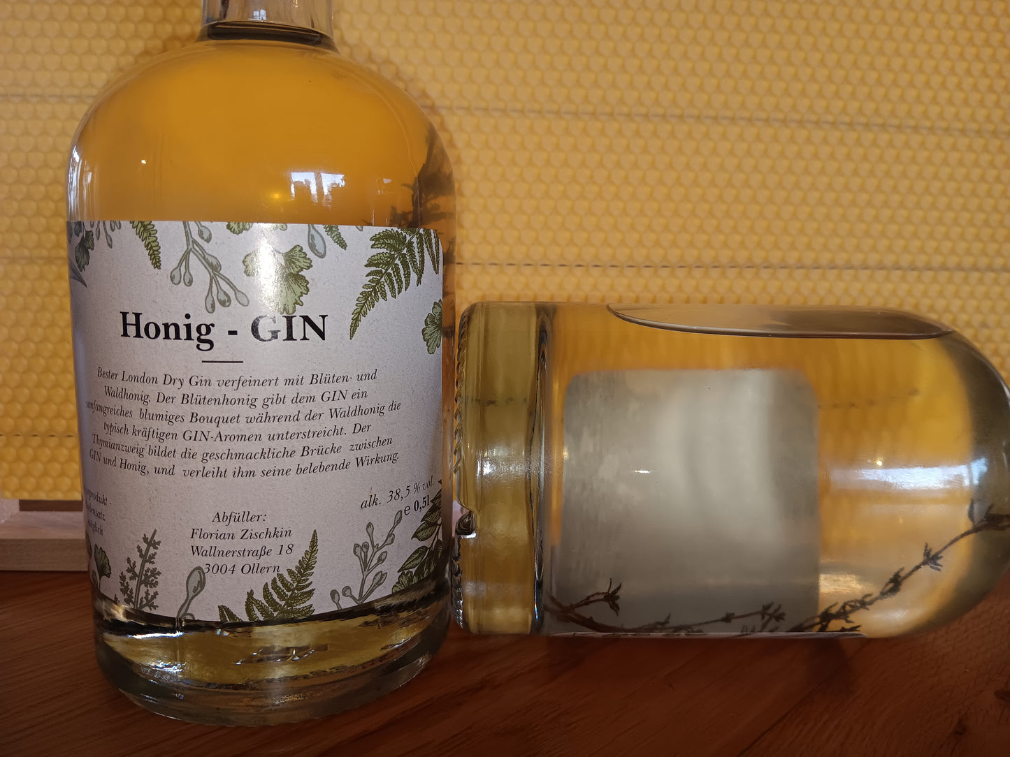 Zischbees Honig Gin